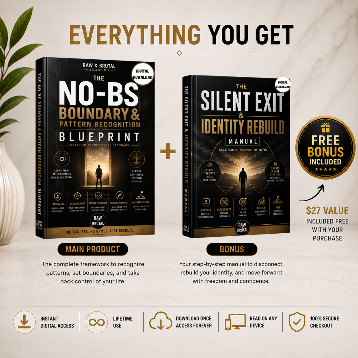 The No-BS Boundary & Pattern Recognition Blueprint: Scripts & Frameworks to Stop Over-explaining