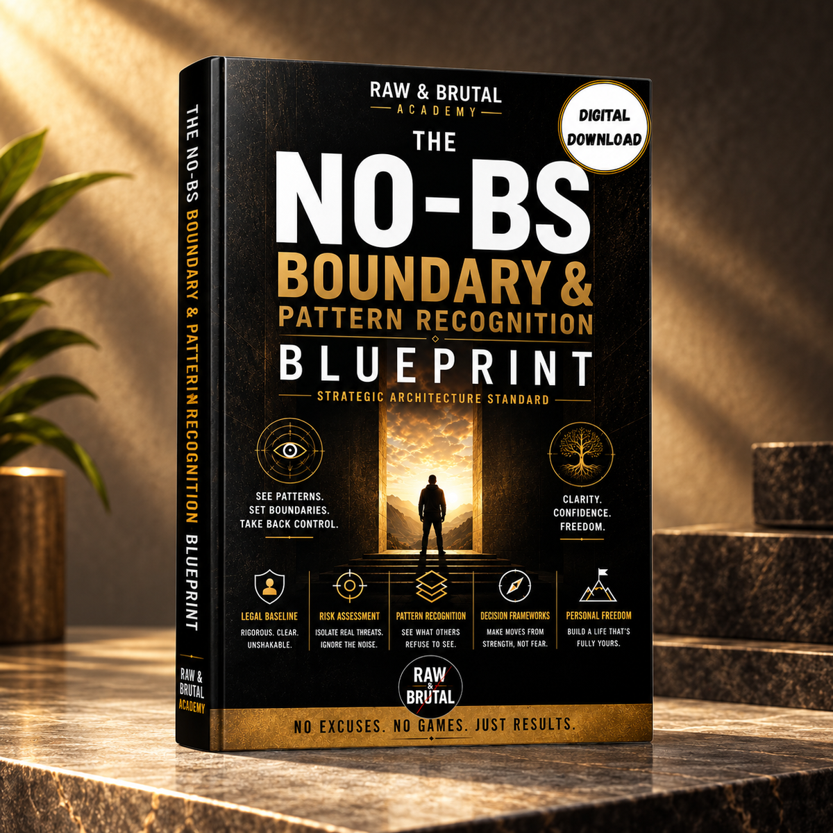 The No-BS Boundary & Pattern Recognition Blueprint: Scripts & Frameworks to Stop Over-explaining